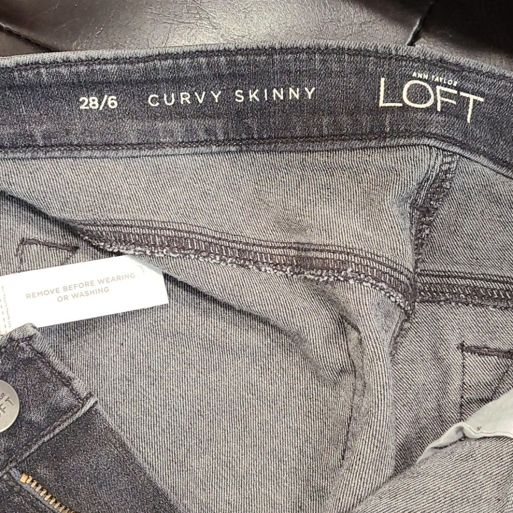 Loft Skinny Curvy Jeans